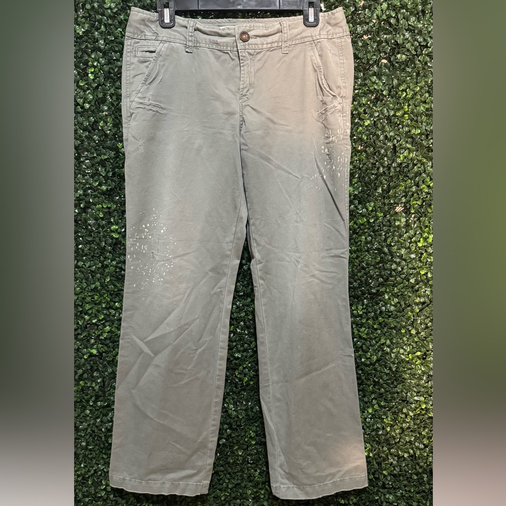 🔥5/$30🔥OLD NAVY WOMEN'S DISTRESSED WIDE LEG CHINO PANTS